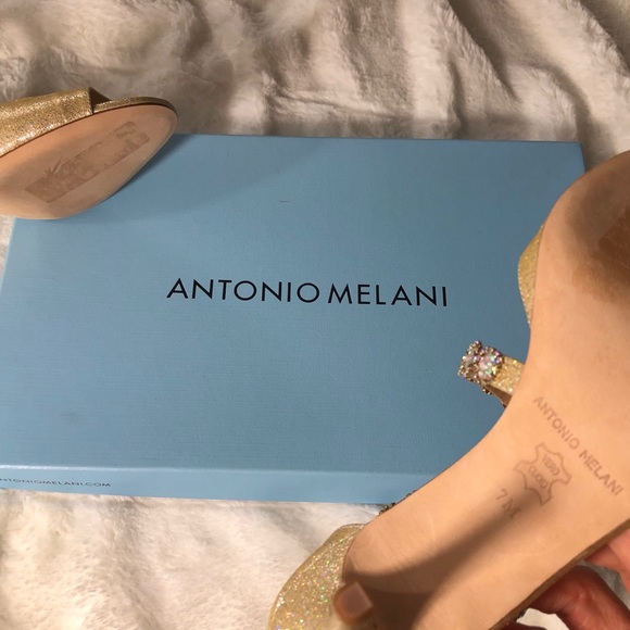 Antonio Melani JAMME Sandal Heels {soft champagne} - Picture 4 of 6